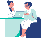 Illustration symbolizing guiding patients through personalized holistic care plans.